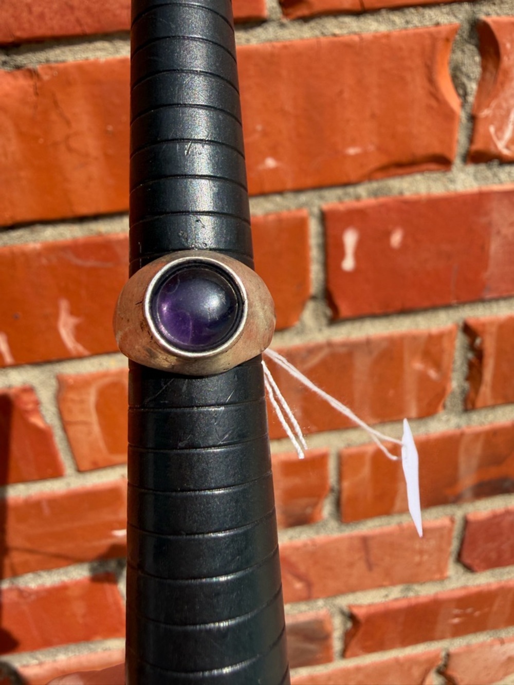 Purple Cabochon Ring